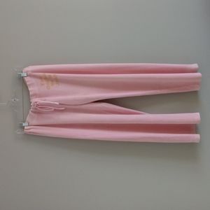 Vintage Juicy Couture Y2K pink terry cloth pants